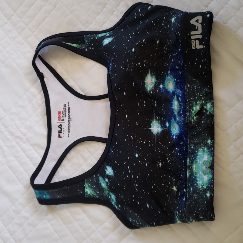 Fila Sport, Running Sports Bra, Medium, Galaxy